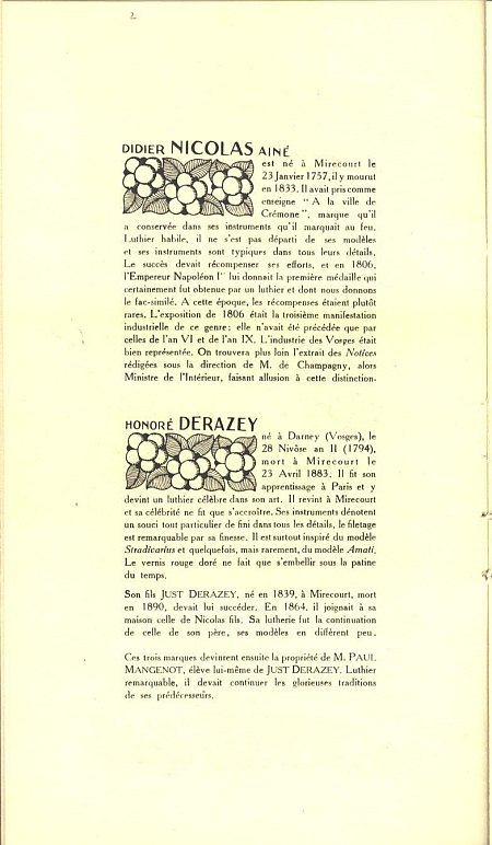 Catalogue complet Paul Mangenot de 1925.