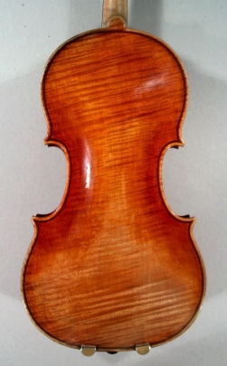 Violin Giuseppe Ornati in Milan. 1919. back