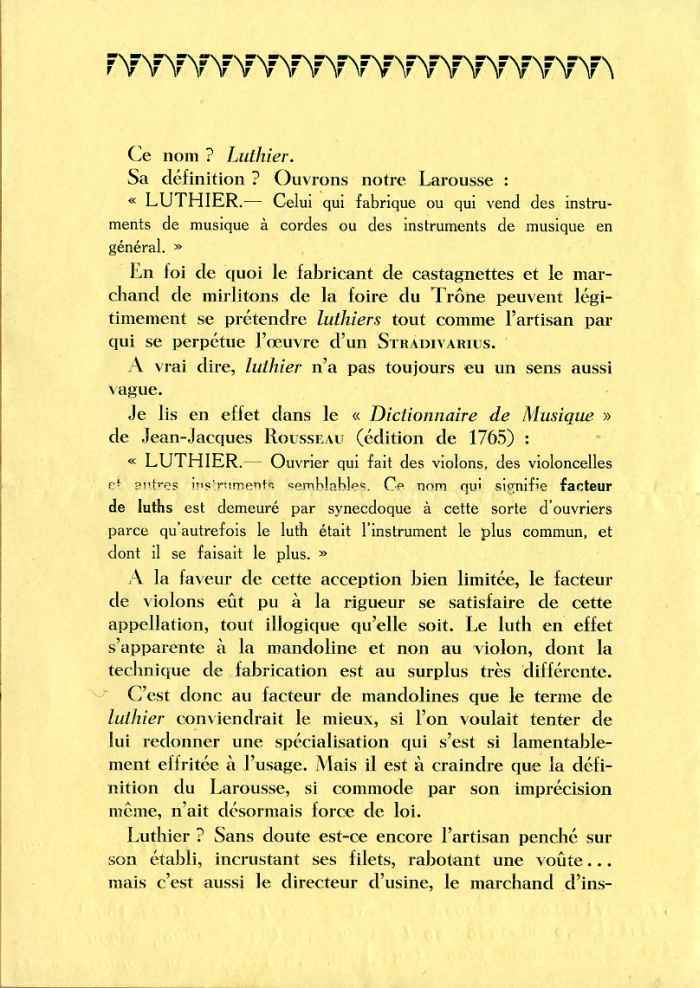 "Le mtier sans nom" de Lucien Schmitt.