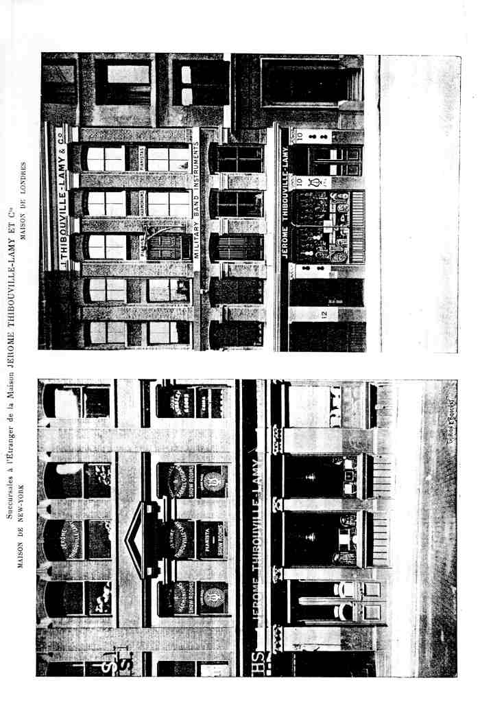 Catalogue 1901 de la maison de lutherie Jrme Thibouville-Lamy  Mirecourt.