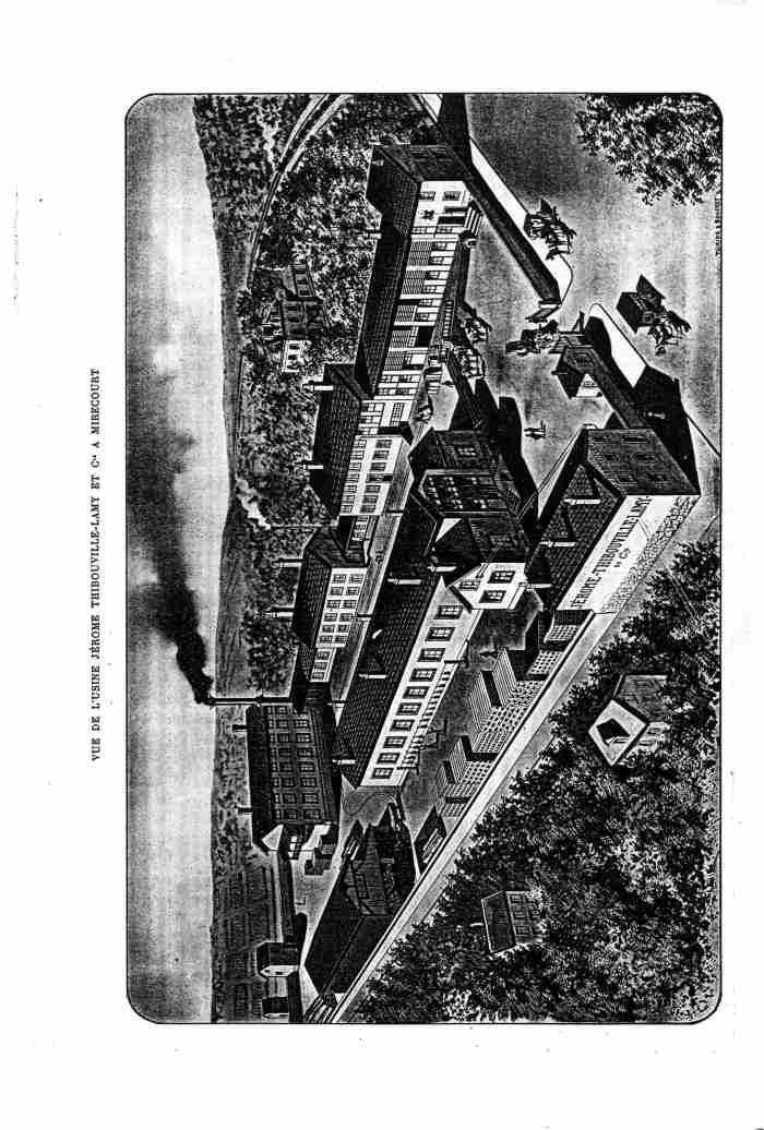 Catalogue 1901 de la maison de lutherie Jrme Thibouville-Lamy  Mirecourt.