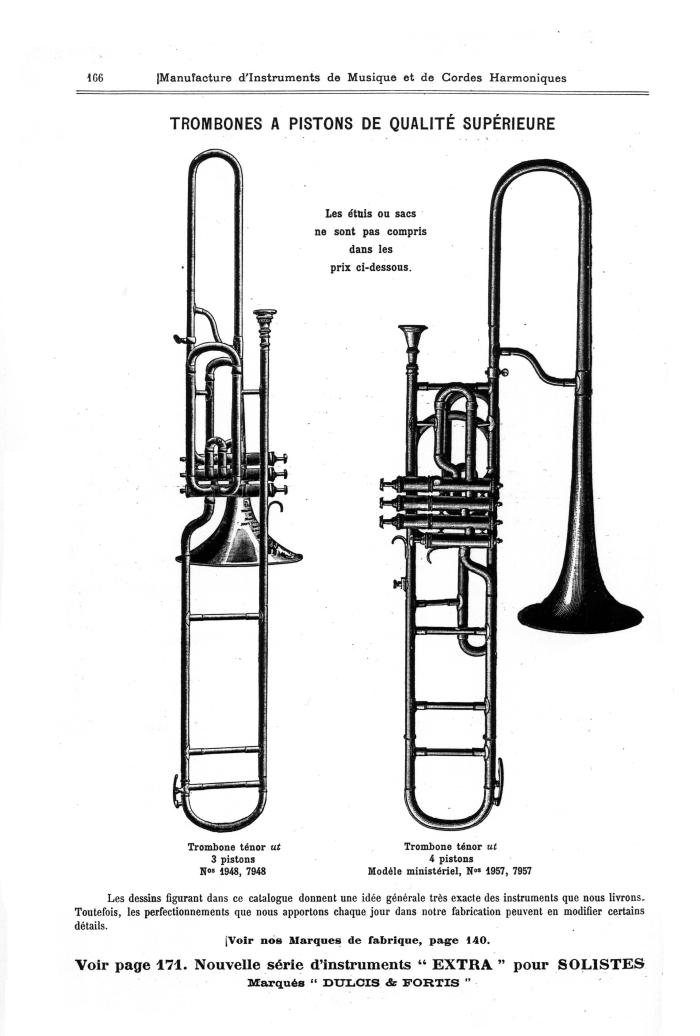 Catalogue 1901 de la maison de lutherie Jrme Thibouville-Lamy  Mirecourt.