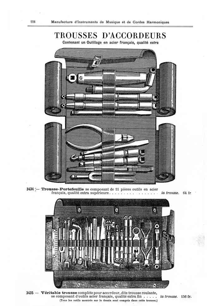 Catalogue 1901 de la maison de lutherie Jrme Thibouville-Lamy  Mirecourt.