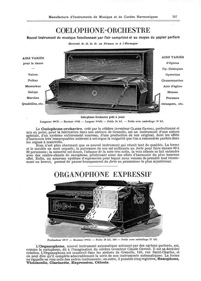 Catalogue 1901 de la maison de lutherie Jrme Thibouville-Lamy  Mirecourt.