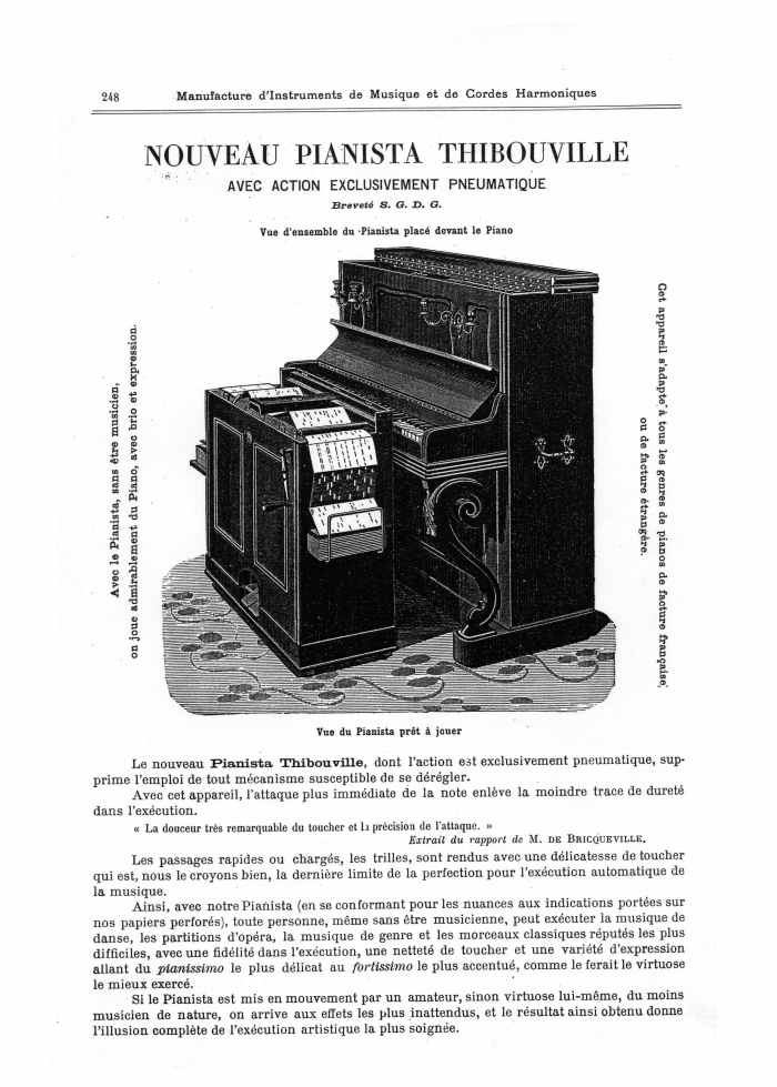 Catalogue 1901 de la maison de lutherie Jrme Thibouville-Lamy  Mirecourt.