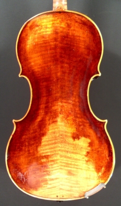 Violin made by Mathias Thir in Vienne. 1776. back