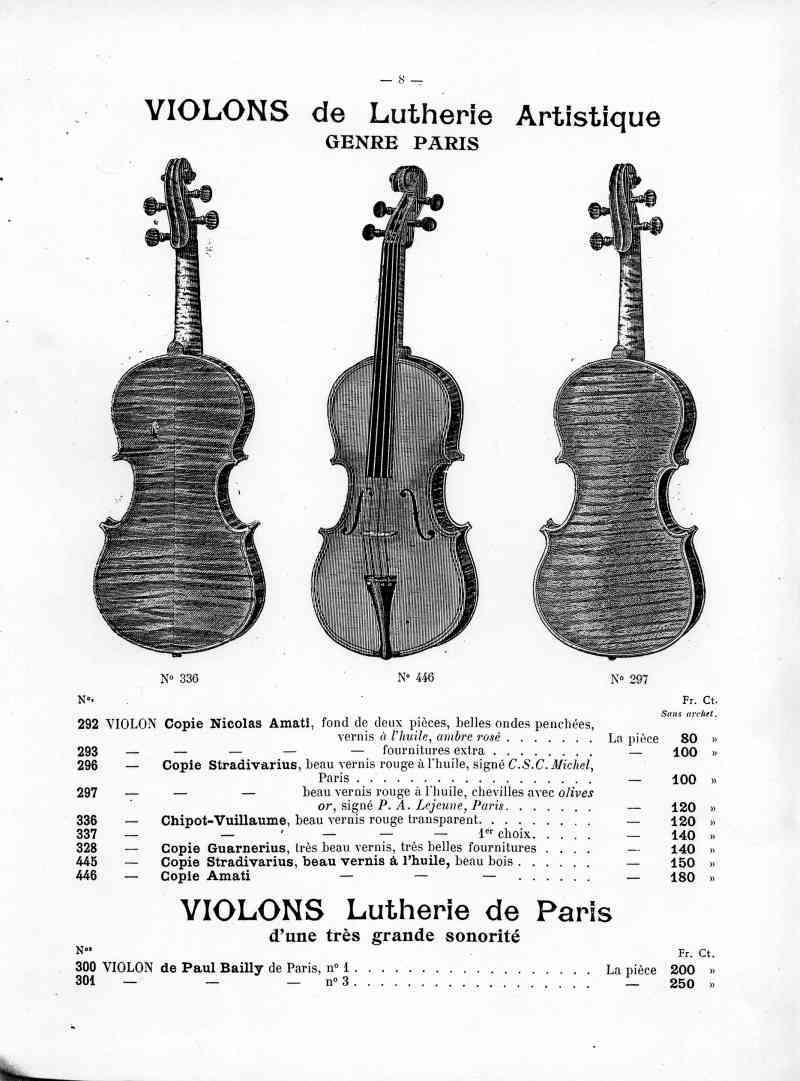 Catalogue C et J Ullmann, Paris 1907.