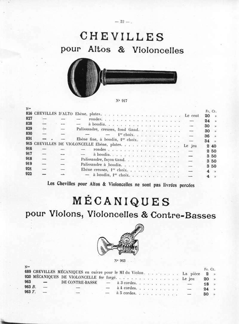 Catalogue C et J Ullmann, Paris 1907.