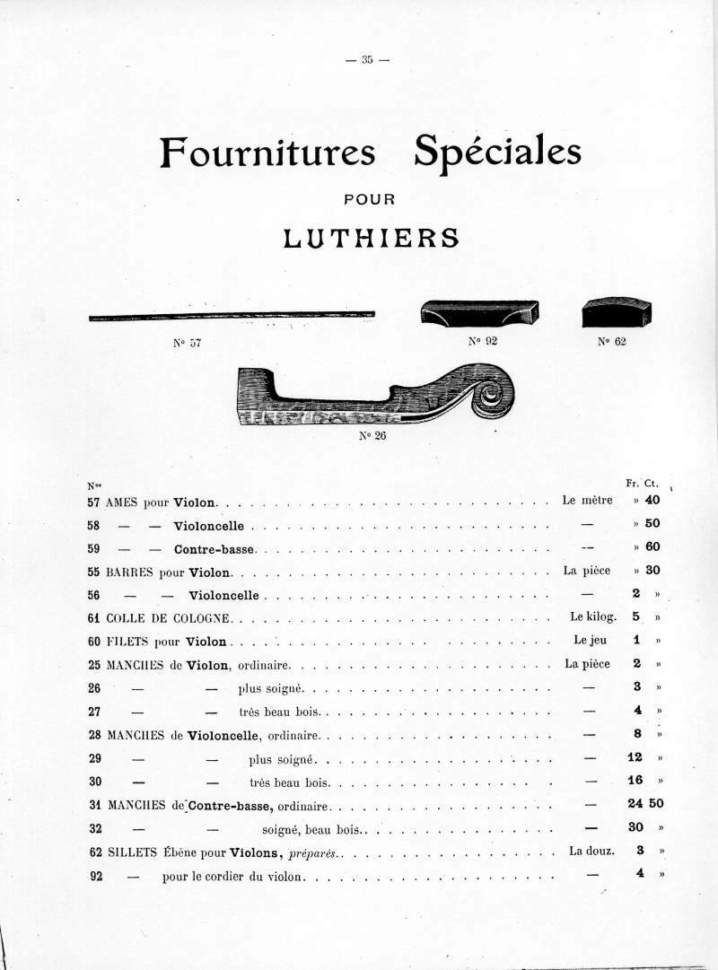 Catalogue C et J Ullmann, Paris 1907.