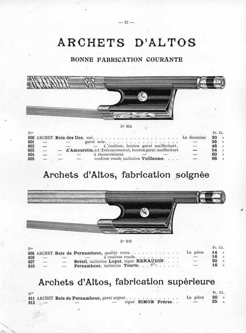 Catalogue C et J Ullmann, Paris 1907.