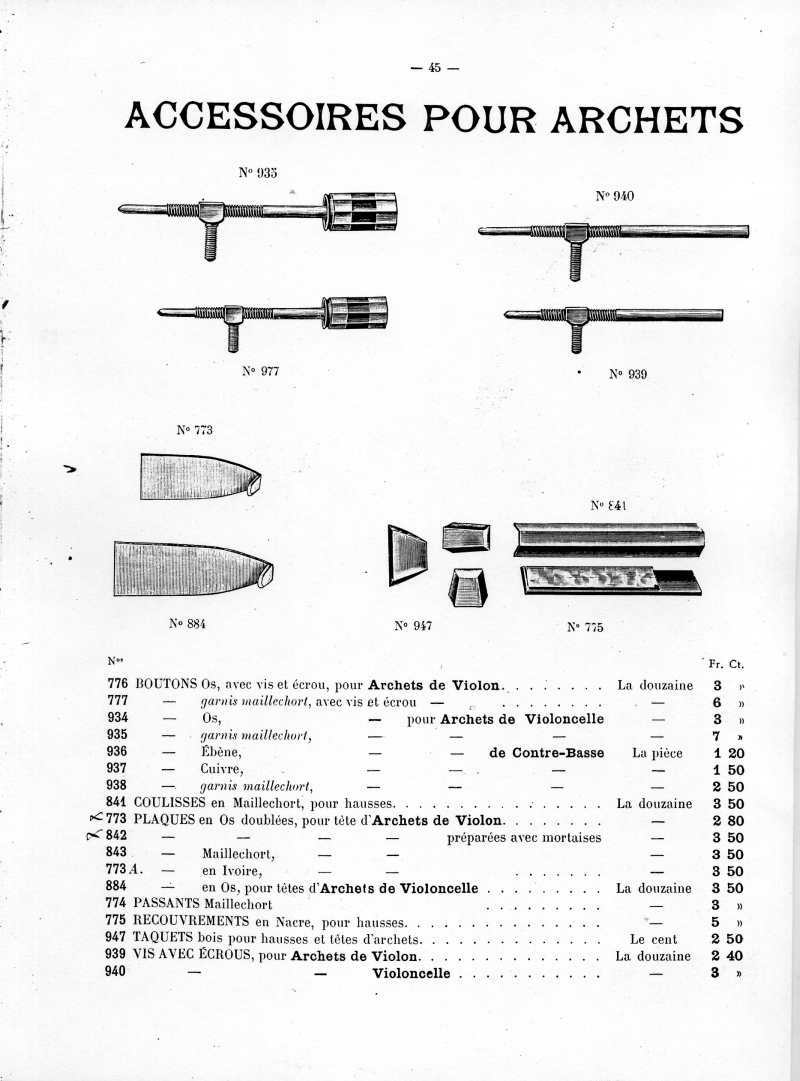 Catalogue C et J Ullmann, Paris 1907.