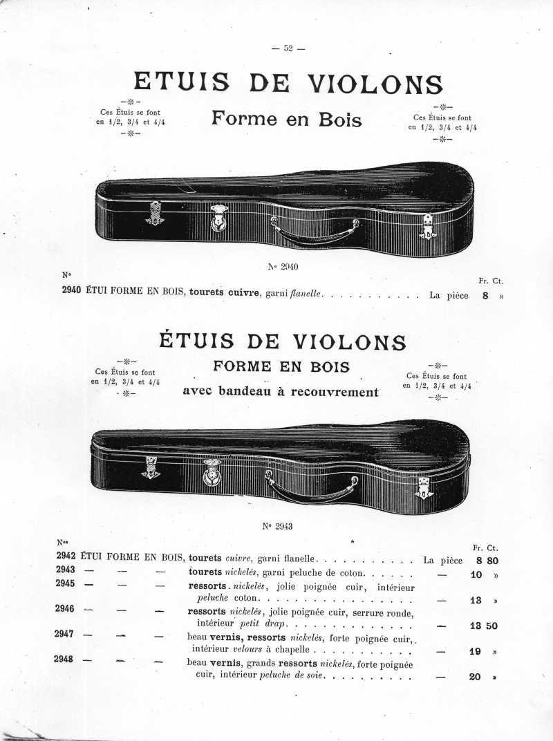 Catalogue C et J Ullmann, Paris 1907.