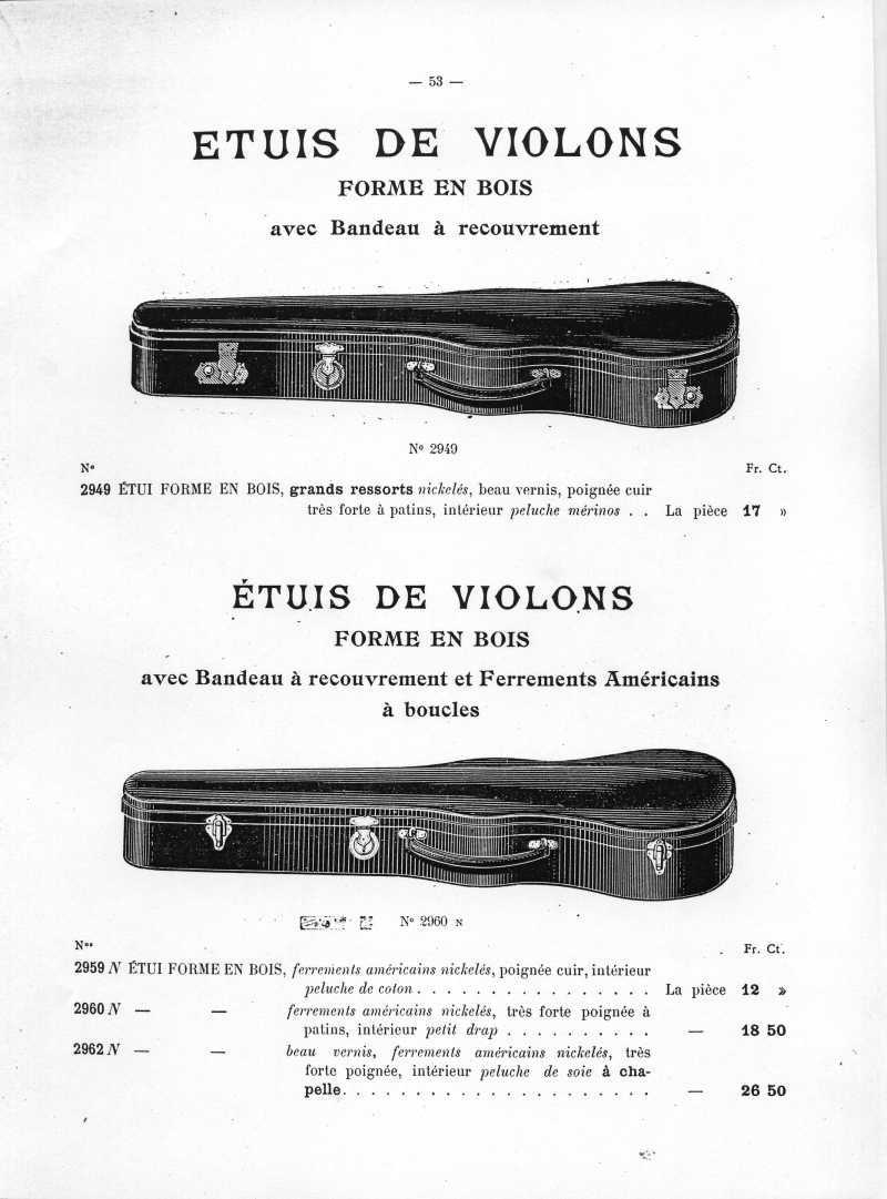 Catalogue C et J Ullmann, Paris 1907.