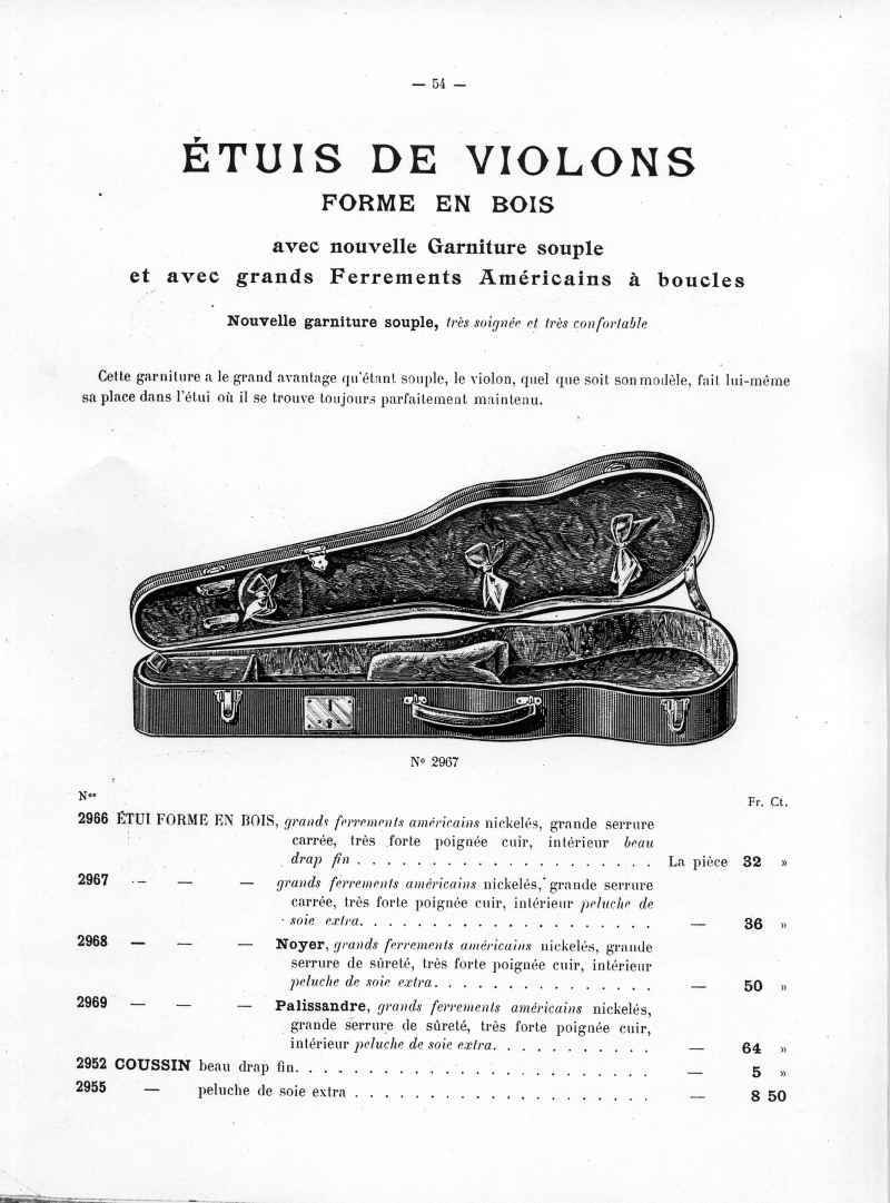 Catalogue C et J Ullmann, Paris 1907.