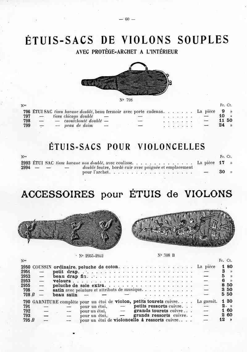 Catalogue C et J Ullmann, Paris 1907.