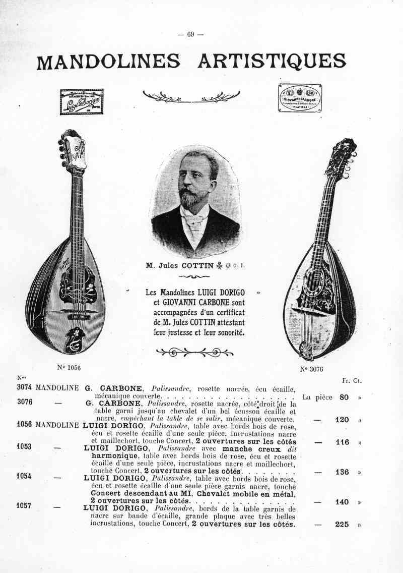 Catalogue C et J Ullmann, Paris 1907.