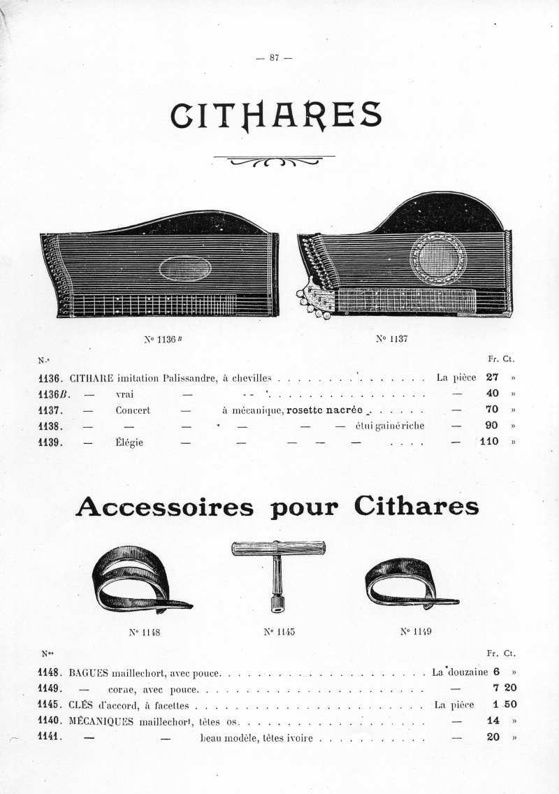 Catalogue C et J Ullmann, Paris 1907.