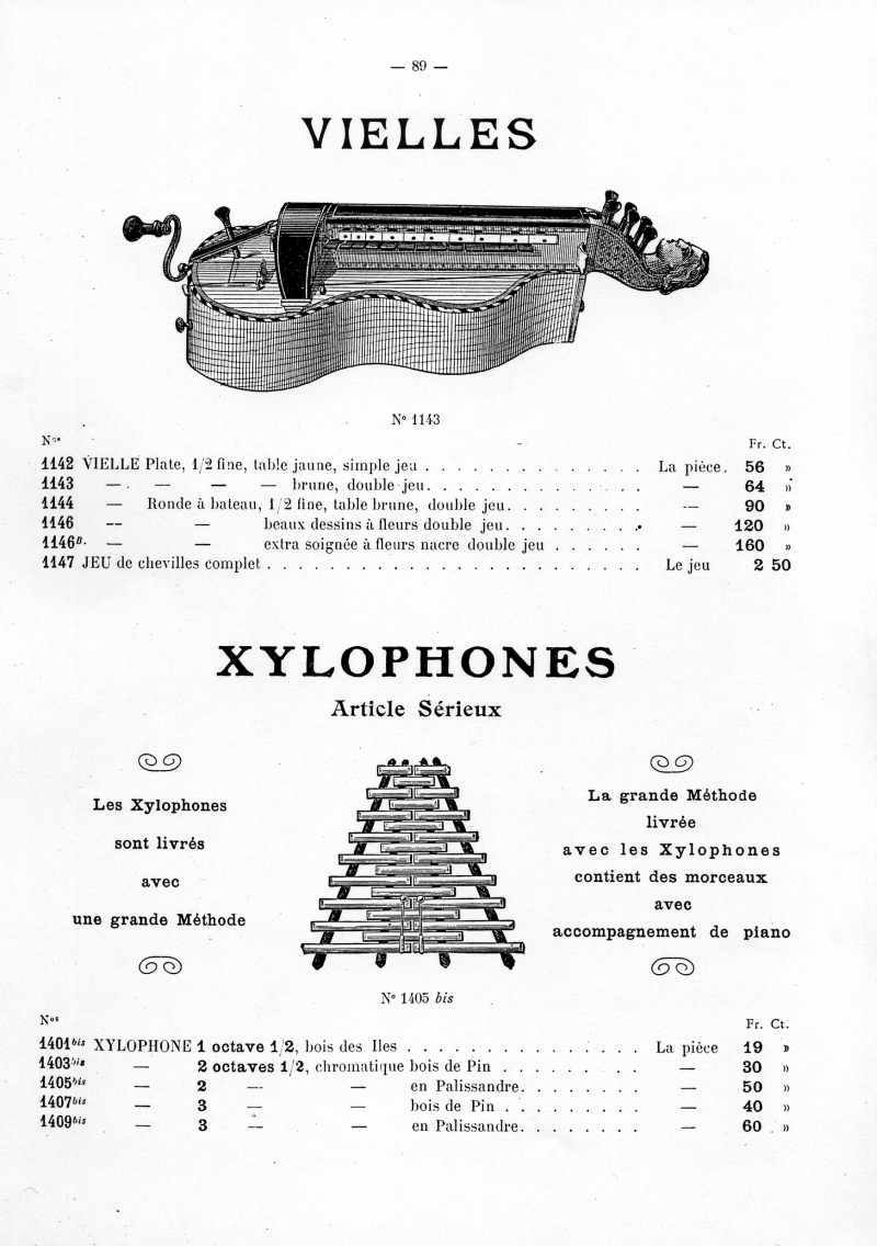 Catalogue C et J Ullmann, Paris 1907.