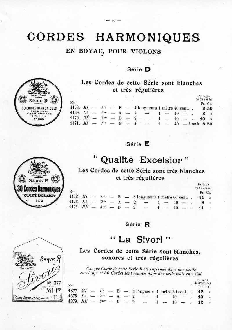 Catalogue C et J Ullmann, Paris 1907.