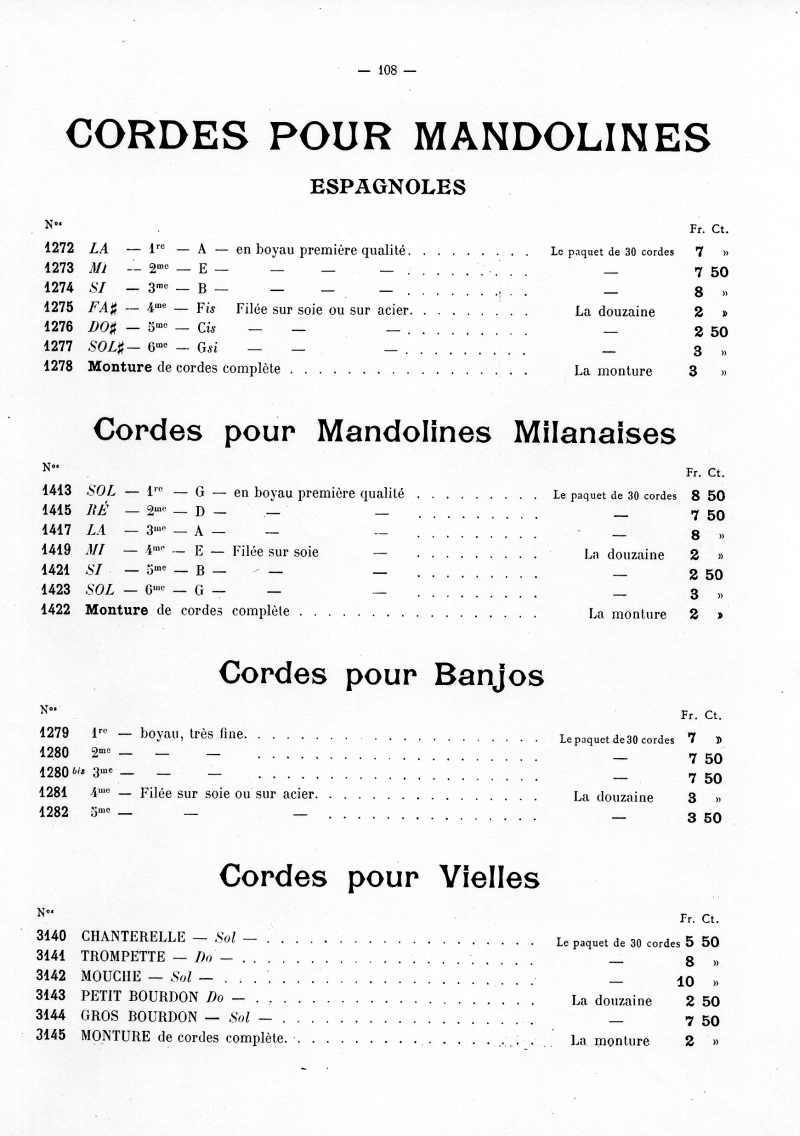 Catalogue C et J Ullmann, Paris 1907.