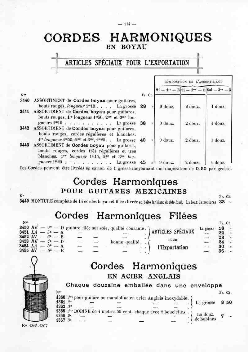 Catalogue C et J Ullmann, Paris 1907.