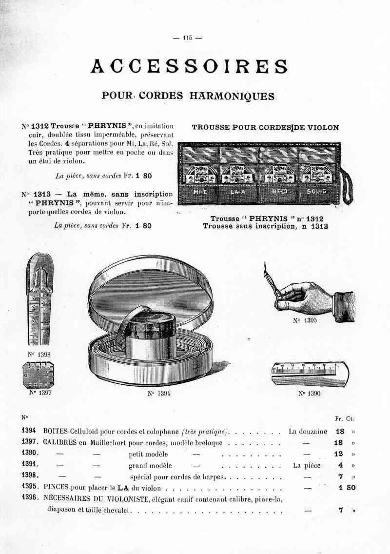 Catalogue C et J Ullmann, Paris 1907.