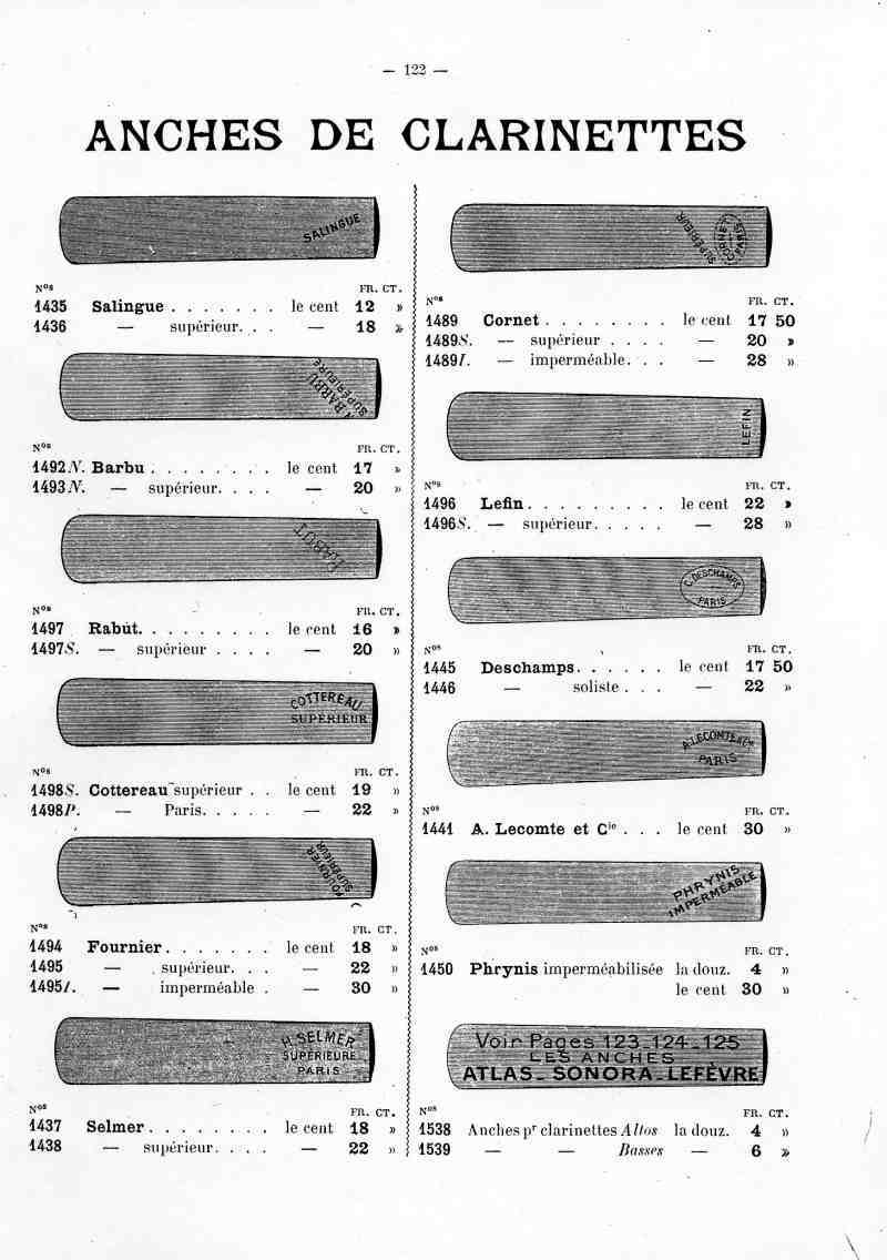 Catalogue C et J Ullmann, Paris 1907.