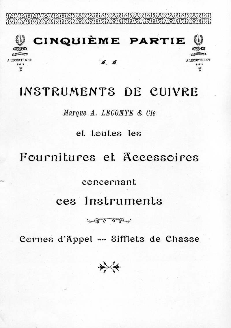 Catalogue C et J Ullmann, Paris 1907.