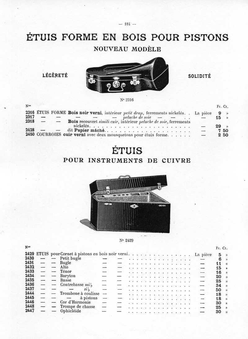 Catalogue C et J Ullmann, Paris 1907.