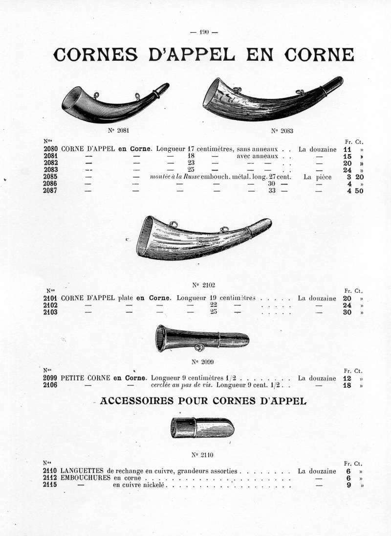 Catalogue C et J Ullmann, Paris 1907.