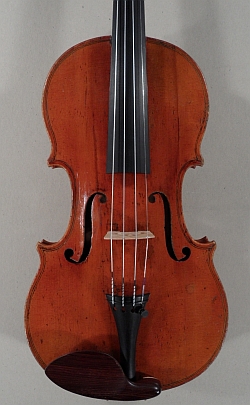 Violon entier Jean Bourlier  Mirecourt. Table.