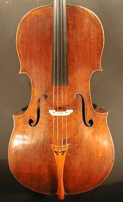 cello Grancino. belly