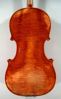 back of viola, Roland Terrier, 1984.