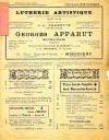 tarif Apparut 1929.