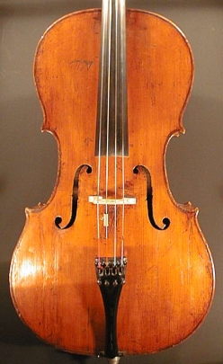 Violoncelle fait par Aubert  Troyes.