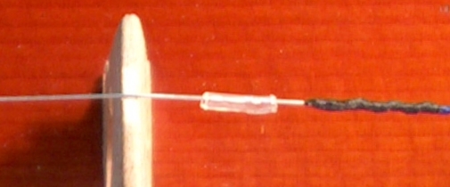 interferences of a string tube on a violin.