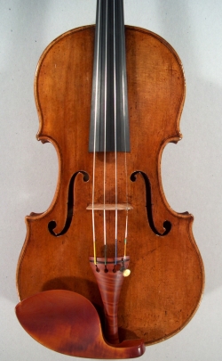 Violin Génnaro Gagliano. belly