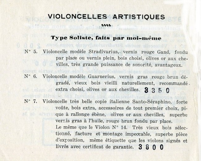 Catalogue Ren Jacquemin.