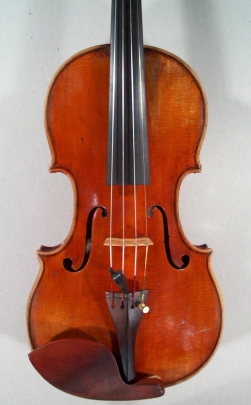 Violin Giuseppe Ornati in Milan. 1919. belly