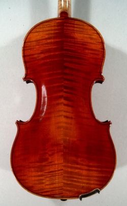 Violon entier Jules Sartori, Mattaincourt 1928. Fond.