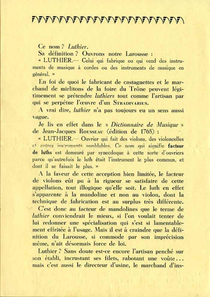 "Le métier sans nom" de Lucien Schmitt.